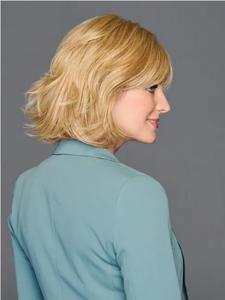 Blonde Fashion 100% Human Hair Wigs for White Women