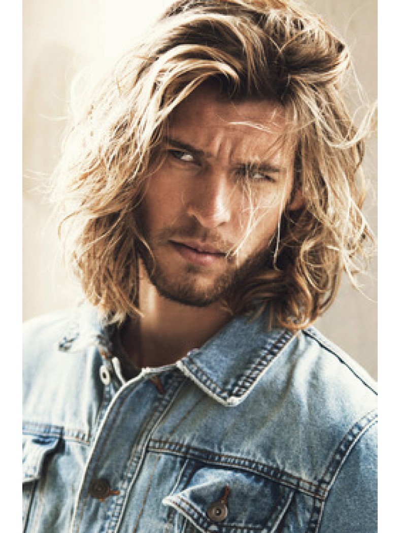 Simple How To Manage Men&#039;s Long Wavy Hair for Oval Face